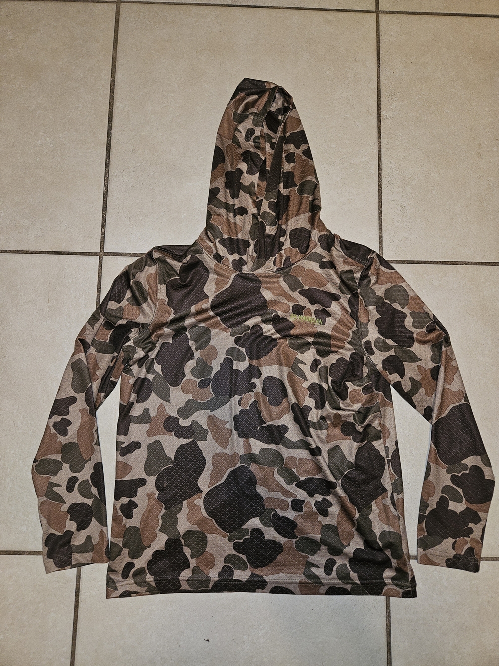Magellan Outdoors Hunt Gear Kids Camo Hooded Pullover - Brown, Green, Black